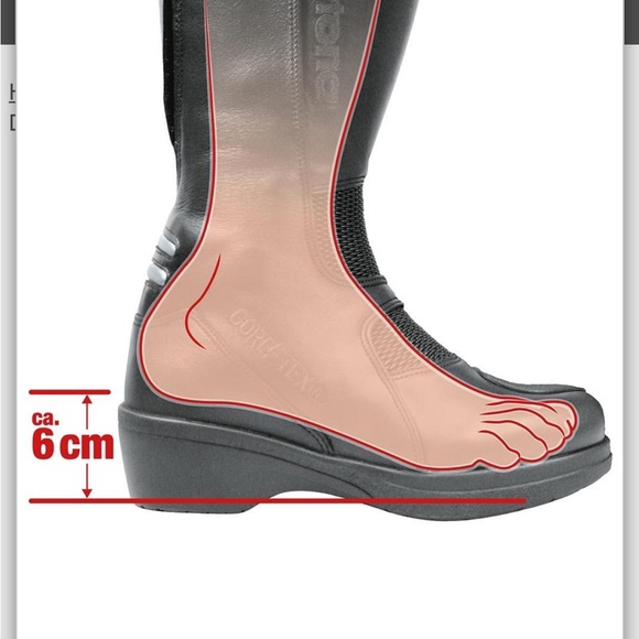 Womens motorcycle boots nwot - Picture 2 of 2